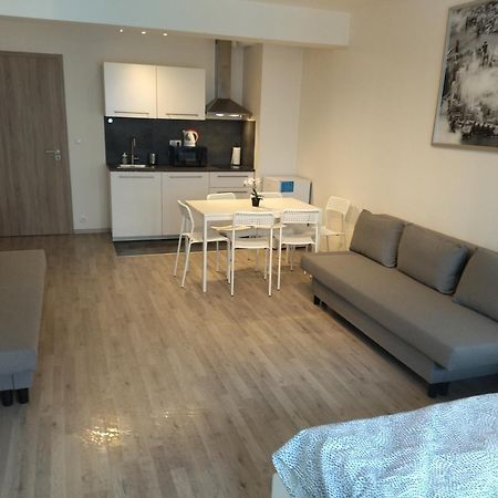 Brand New Studio Apartment #24 In Elite Residence With Free Secure Parking In The Center Prag Dış mekan fotoğraf