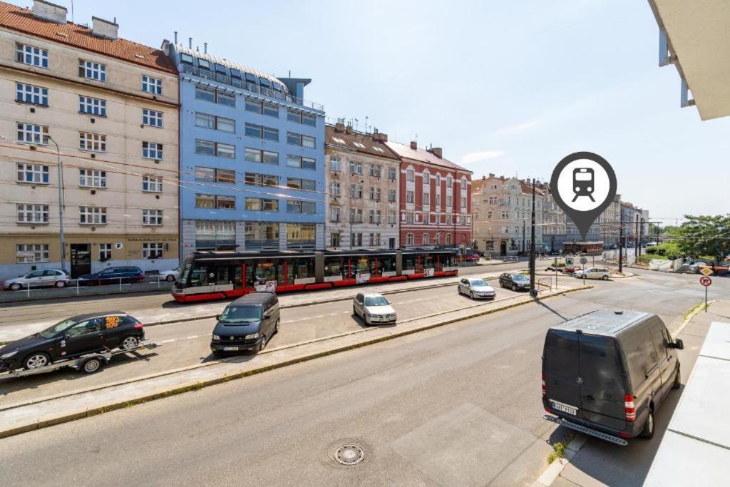 Brand New Studio Apartment #24 In Elite Residence With Free Secure Parking In The Center Prag Dış mekan fotoğraf